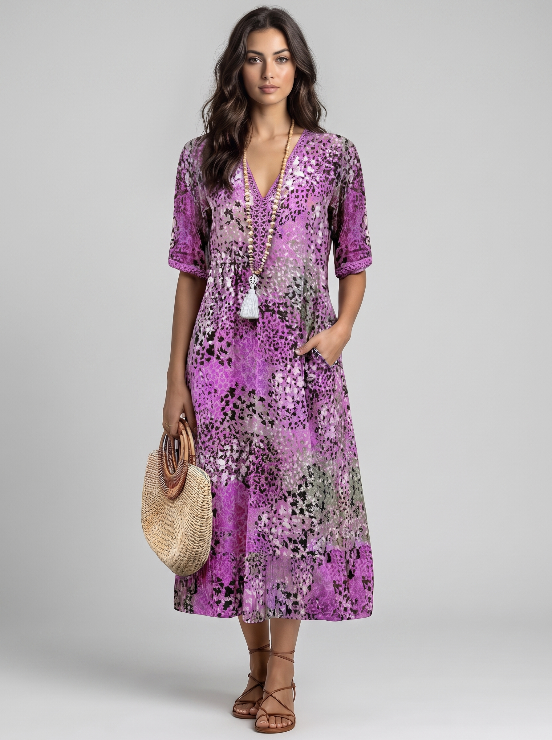 Clelia | Vestido Ligero y Vaporoso de Corte Favorecedor