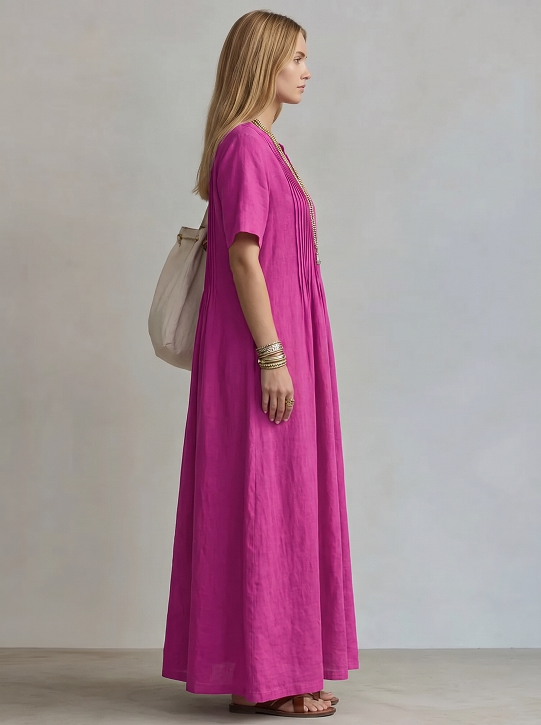 Diletta | Vestido Plisado Modelador