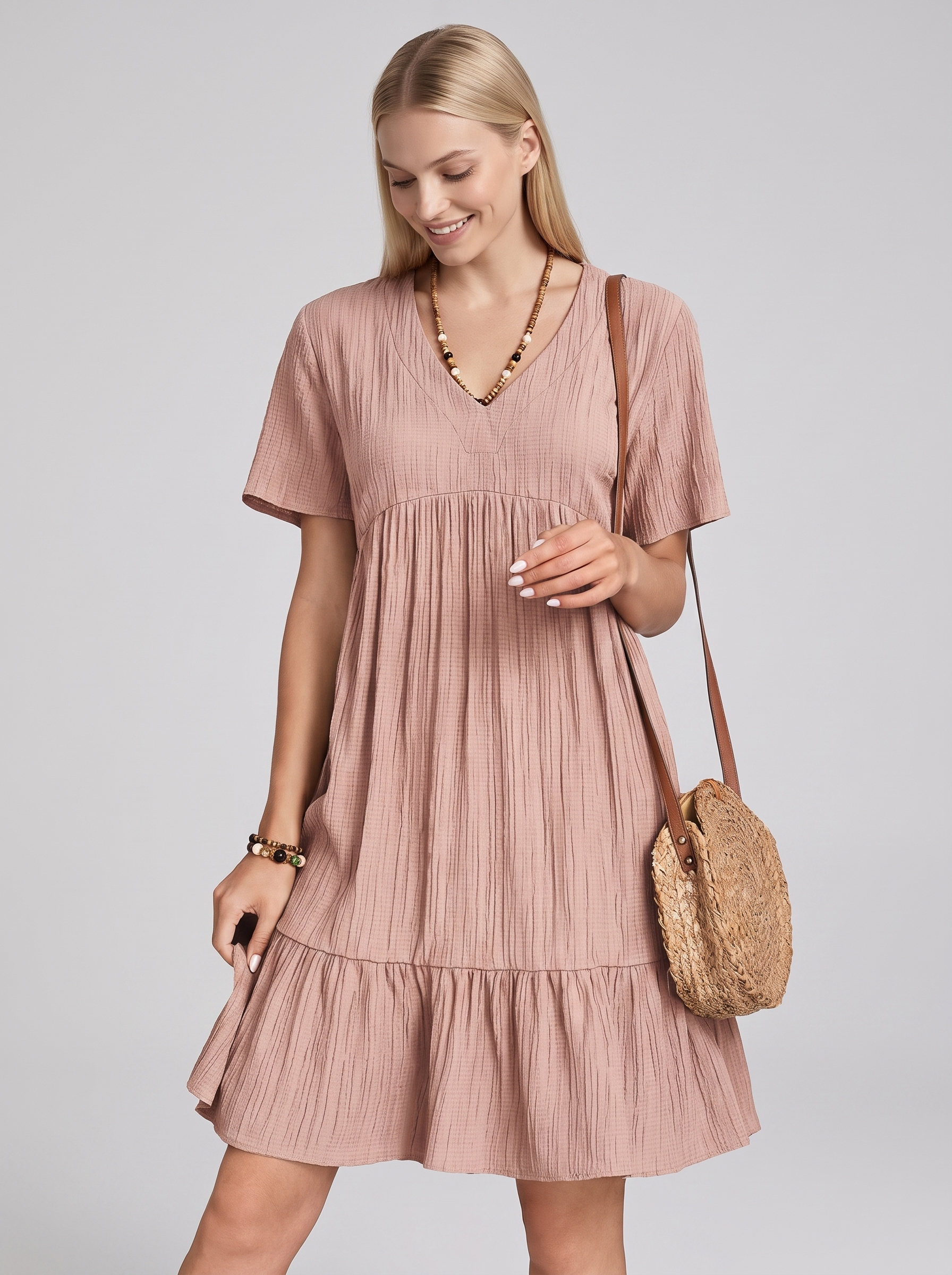 Gelsomina | Vestido Elegante que Favorece el Vientre