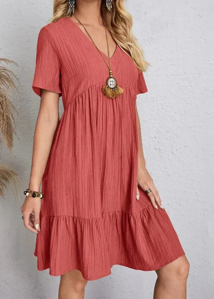Gelsomina | Vestido Elegante que Favorece el Vientre