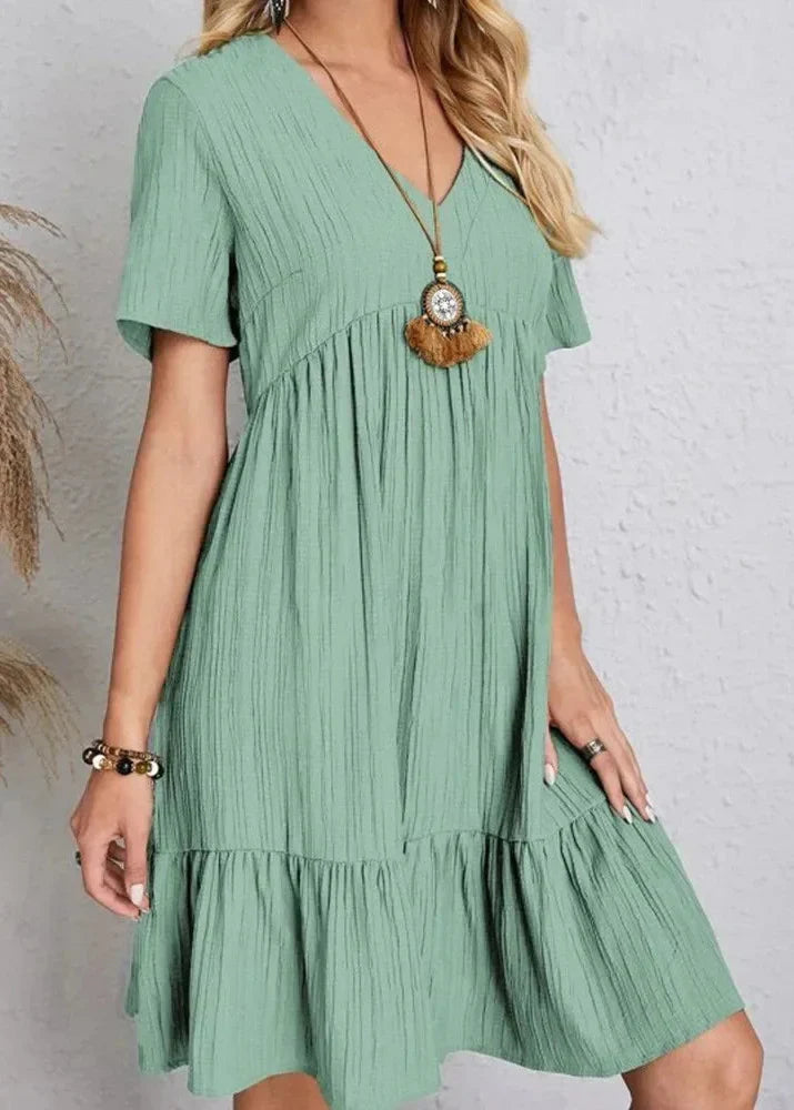 Gelsomina | Vestido Elegante que Favorece el Vientre