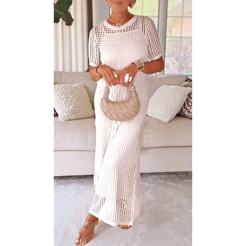 Vitalba | Vestido Maxi con Cut-Out y Forro Interior Incluido