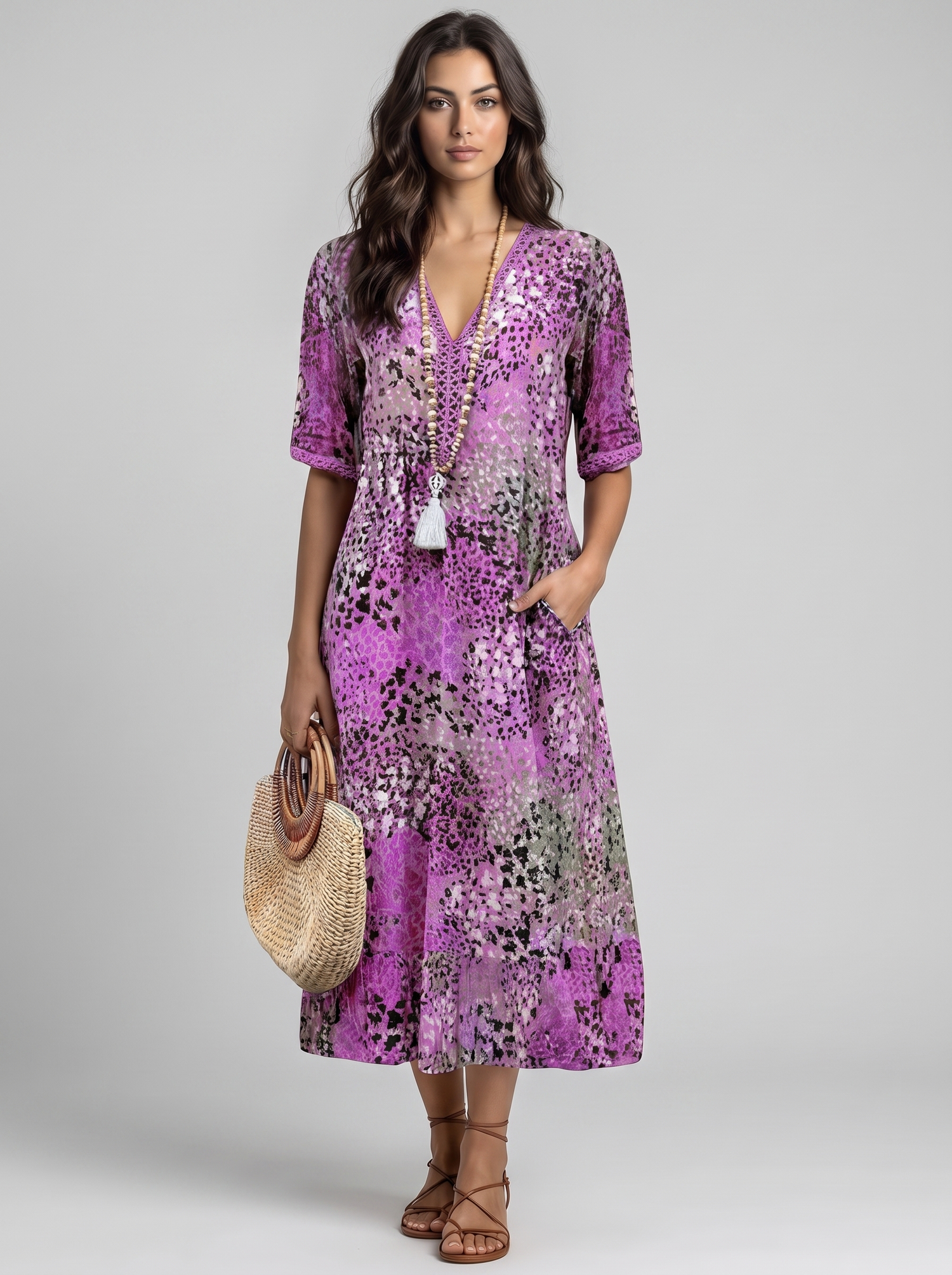 Clelia | Vestido Ligero y Vaporoso de Corte Favorecedor