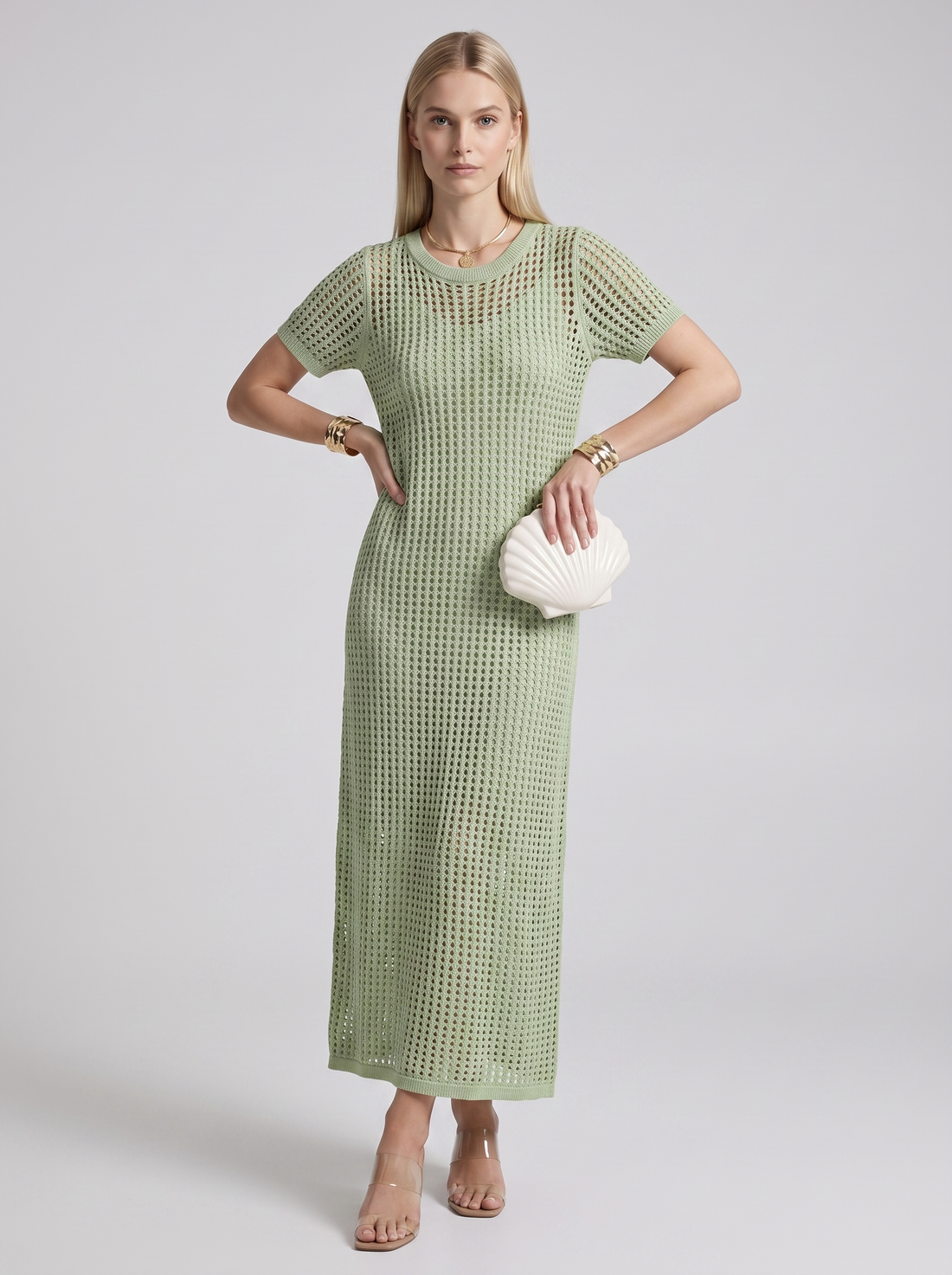 Vitalba | Vestido Maxi con Cut-Out y Forro Interior Incluido
