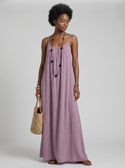 Vestido Espalda Escultural con Tirantes Ajustables