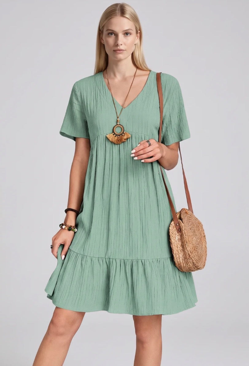Gelsomina | Vestido Elegante que Favorece el Vientre