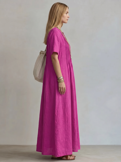 Diletta | Vestido Plisado Modelador