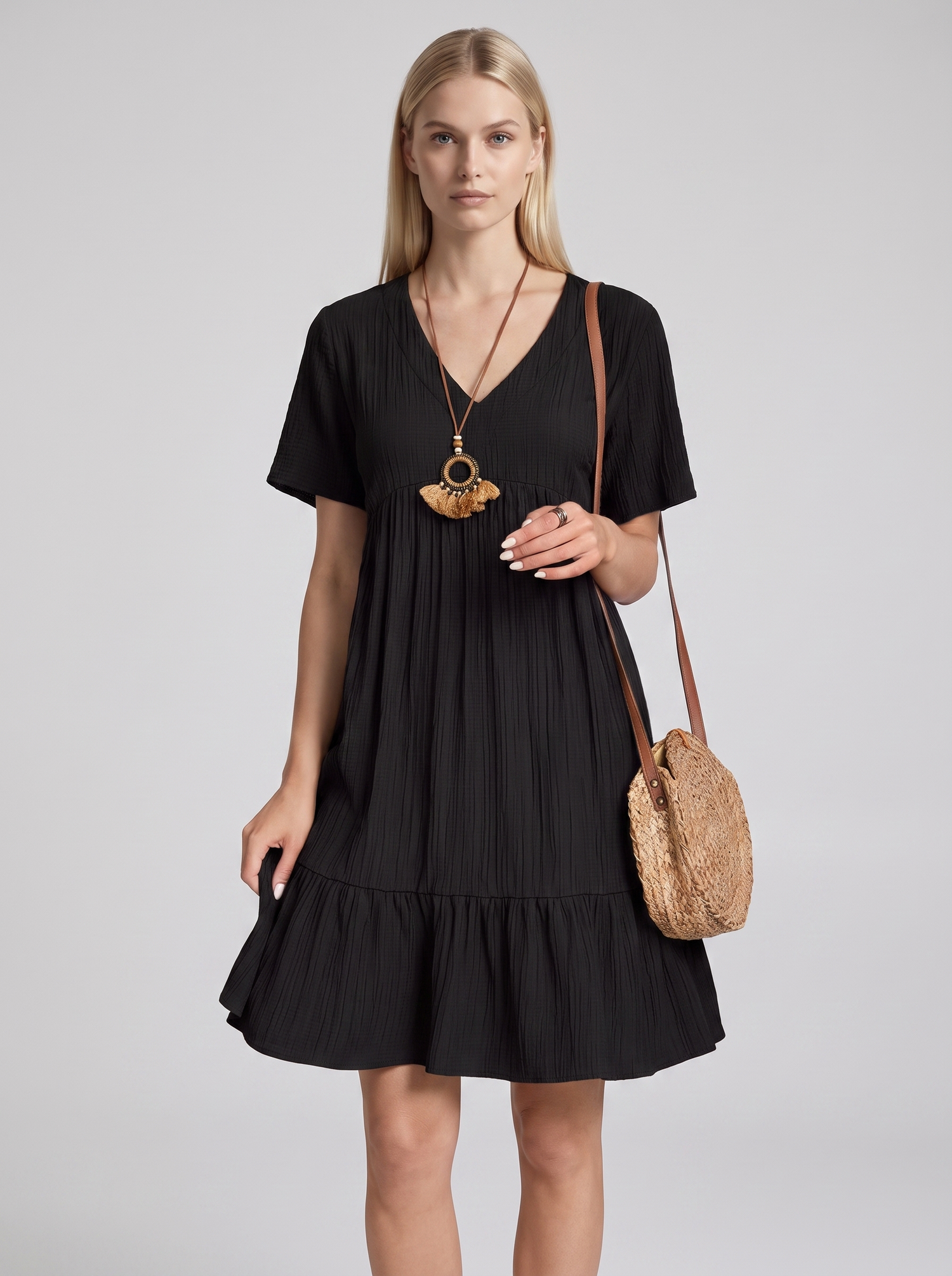 Gelsomina | Vestido Elegante que Favorece el Vientre