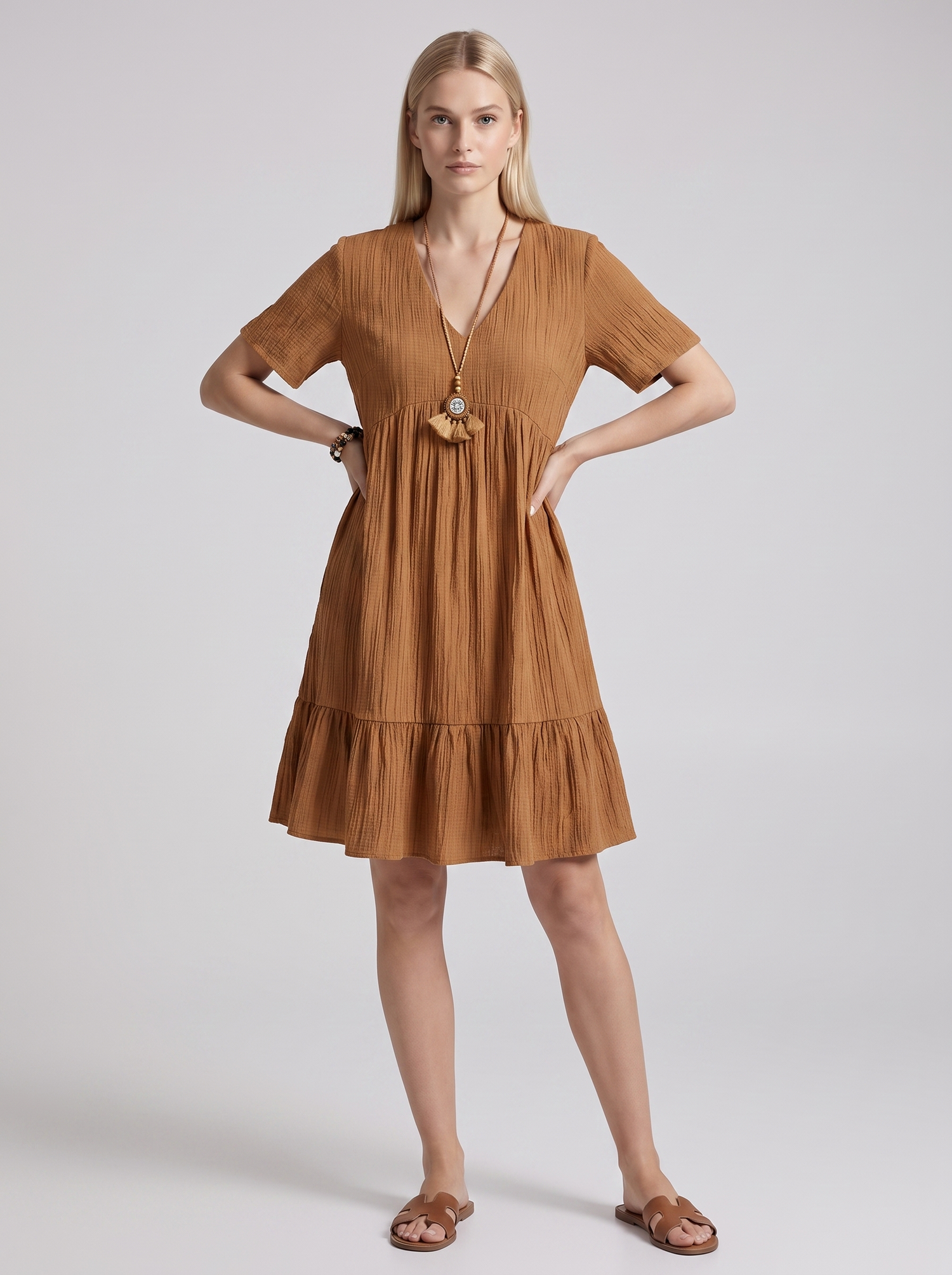 Gelsomina | Vestido Elegante que Favorece el Vientre