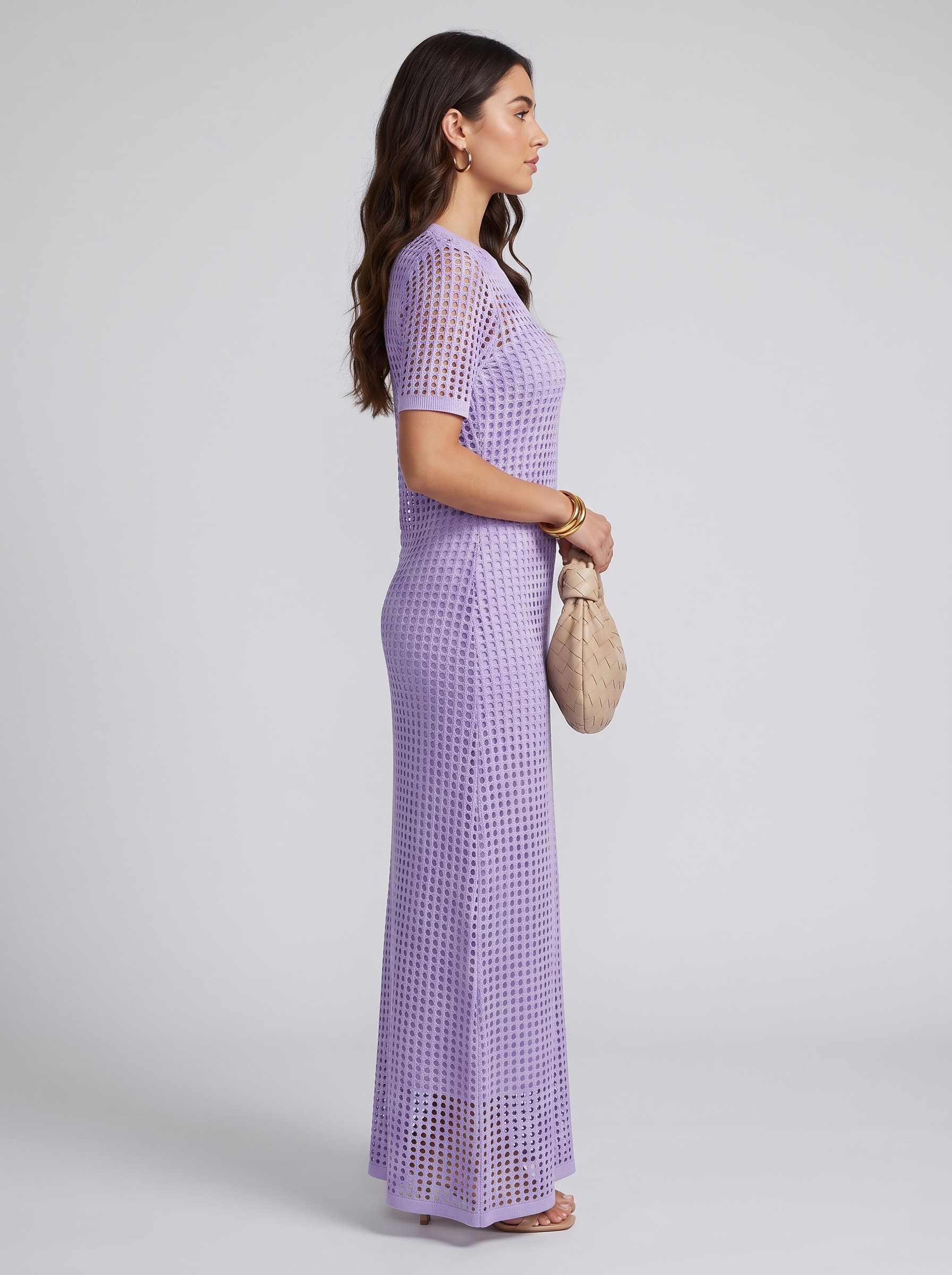 Vitalba | Vestido Maxi con Cut-Out y Forro Interior Incluido