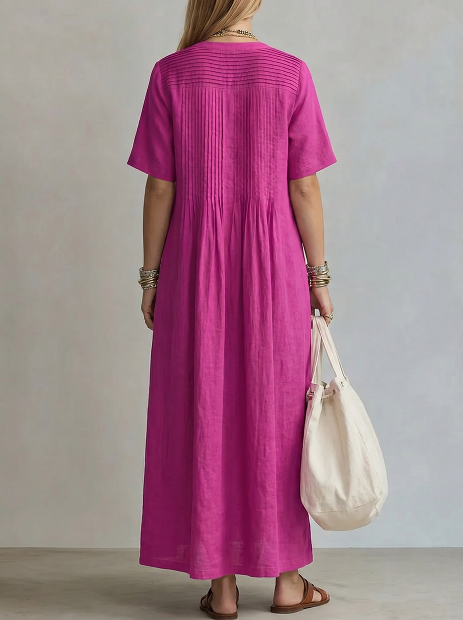 Diletta | Vestido Plisado Modelador