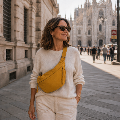 Luce | Bolso Bandolera Ocre