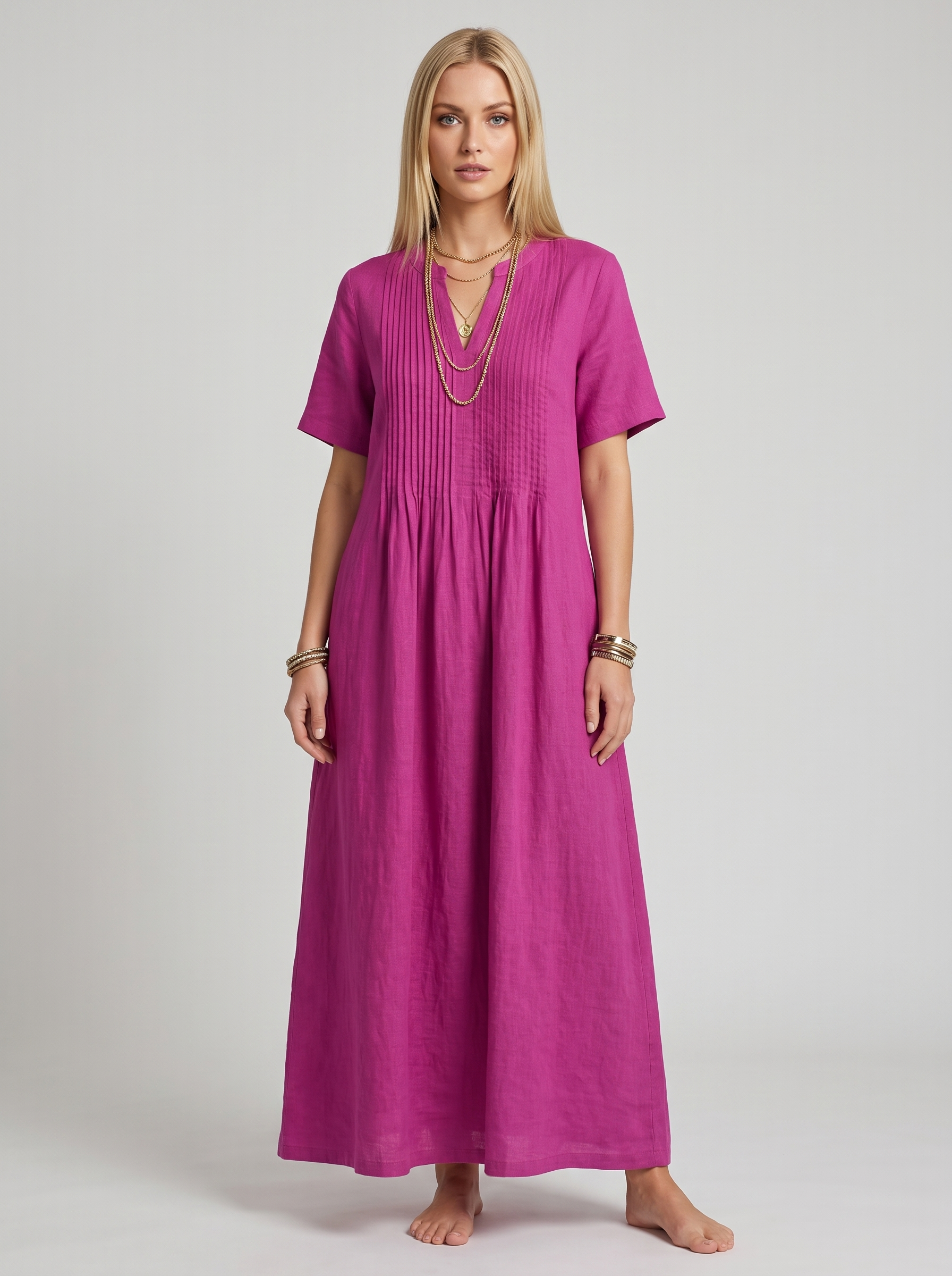 Diletta | Vestido Plisado Modelador
