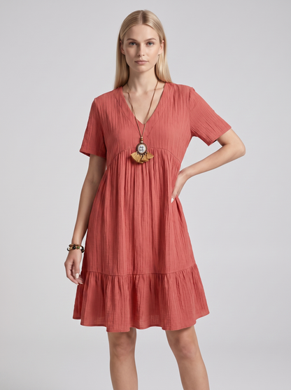 Gelsomina | Vestido Elegante que Favorece el Vientre