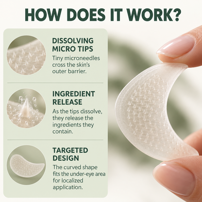 Draselle Microneedle Eye Patches | Look Younger in Small steps.