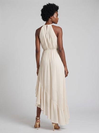 Gabriella | Vestido Elegante Bajo Asimétrico