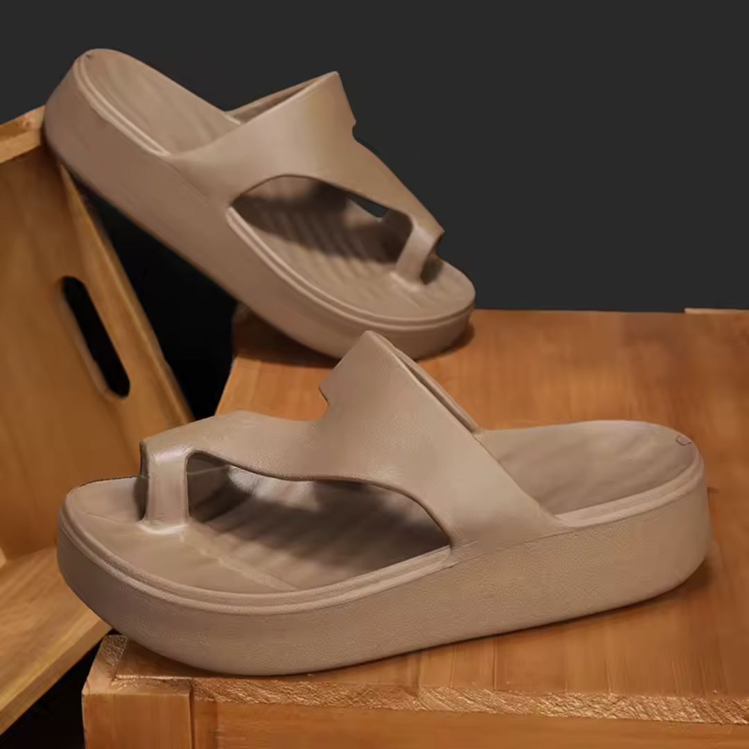 Paso de Seda | Sandalias Plataforma Acolchadas