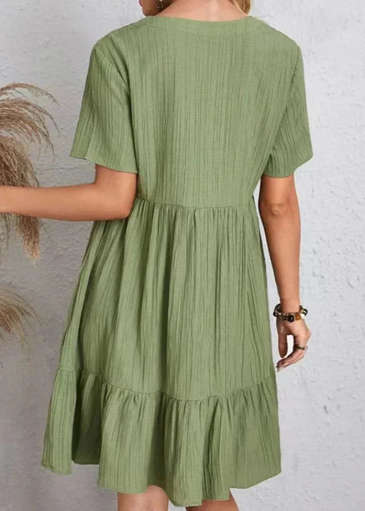 Gelsomina | Vestido Elegante que Favorece el Vientre