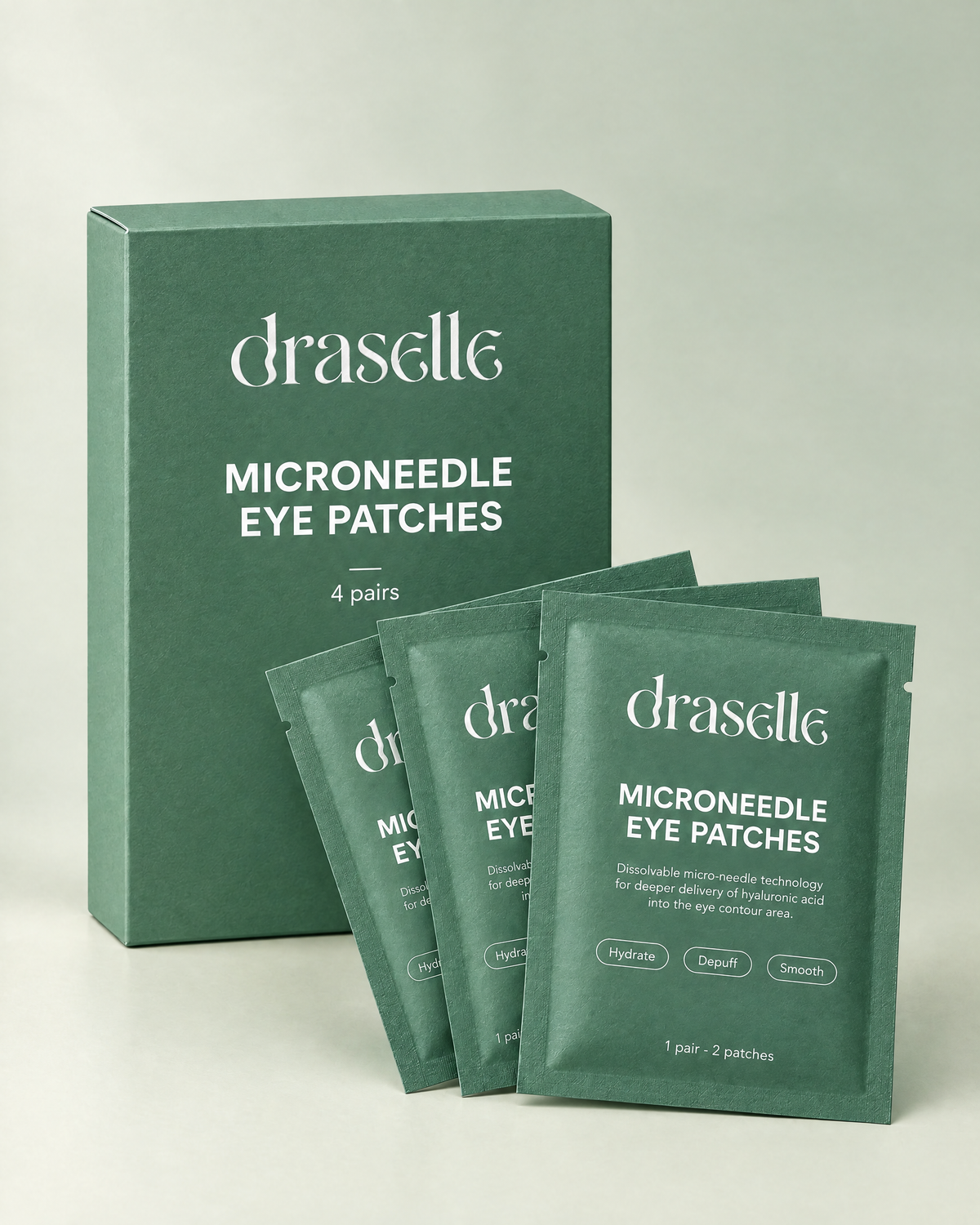 Draselle Microneedle Eye Patches | Look Younger in Small steps.