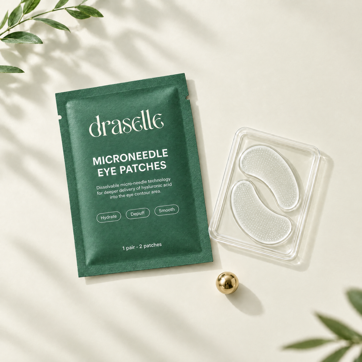 Draselle Microneedle Eye Patches | Look Younger in Small steps.